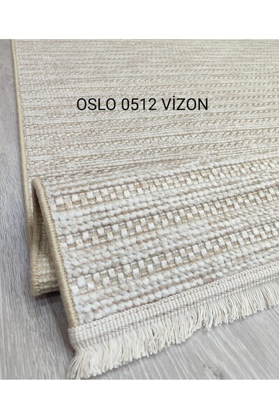 DECOSER HALI Decoser Oslo Koleksiyonu Dokuma Halı DH512 Vizon
