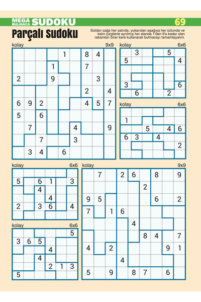 MEGA Sudoku Bulmaca 004