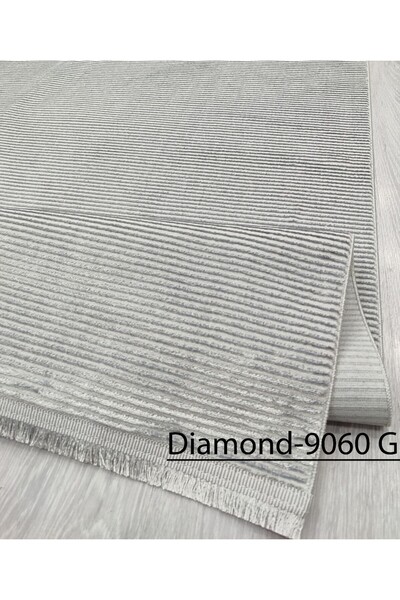 DECOSER HALI Decoser Diamond Koleksiyonu Dokuma Halı DH9060 Gri