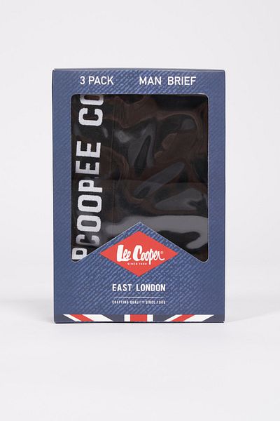 Lee Cooper Set of 3 pairs of briefs with logo