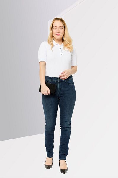 Diesel بنطلون جينز نسائي ضيق للغاية، أزرق