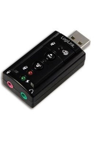 LogiLink LogiLink 7.1 Virtual Sound Adapter UA0078 (Black)