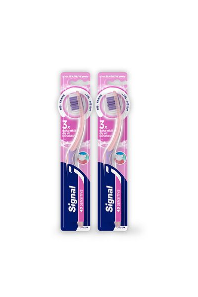 Signal 4D Sensitive Toothbrush Soft X2