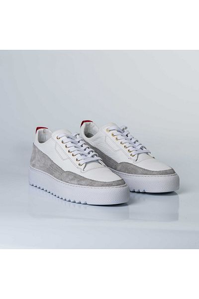 TETRİ Sucre Model Genuine Leather Men's White Sneakers