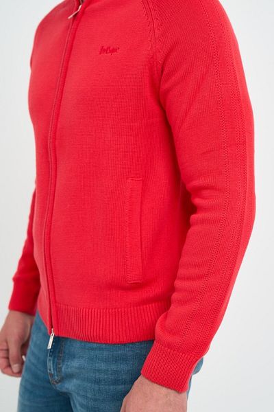 Lee Cooper Pulover barbat de culoare uniforma cu fermoar