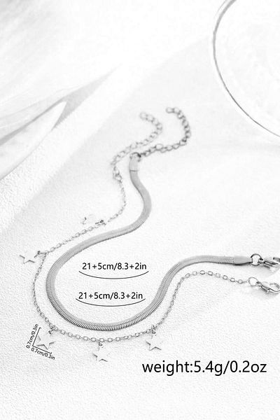 New Obsessions Star Dangle Anklet