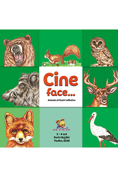 Lizuka Educativ Ποιος κάνει...; Άγρια ζώα και πουλιά, Dorin Bujdei