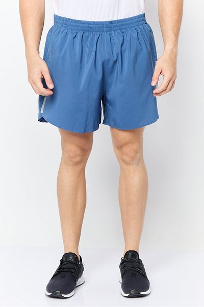 adidas Men Sportswear Fit 5 Inseam Running Shorts, Slate Blue