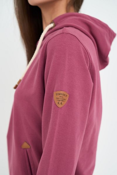 Timeout Women's hoodie with applied logo
