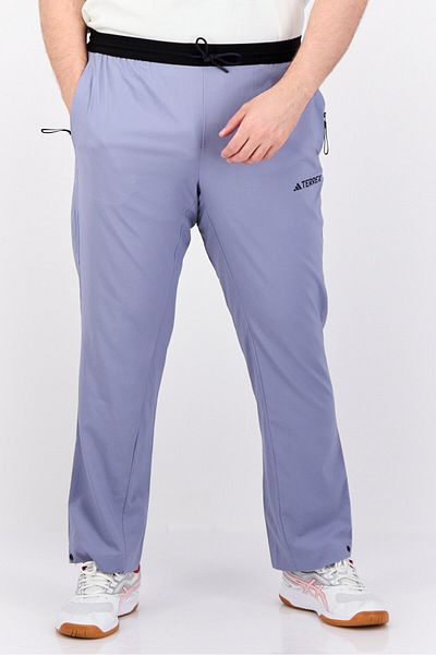 adidas Men Regular Fit Brand Logo Training Sweatpants, Sage Blue