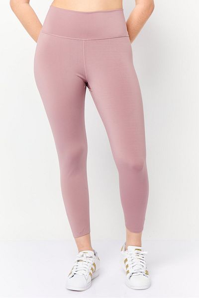 adidas Women Tight Fit Training Optime Luxe 7/8 Leggings, Mauve