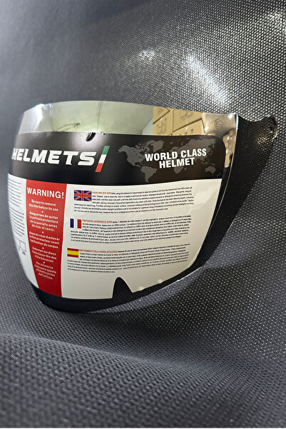 Sway 700-706-733 Ayna Kask Camı Gümüş Vizör Standart Beden