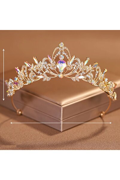 GlassySKY Princezina kamenja kruna rođendanska zabava hena venčana kruna