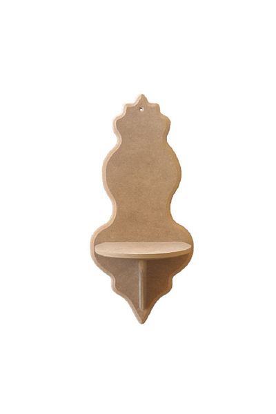 Altınyapı Hobi Market Long Wave Lamp Raw Mdf Unpainted