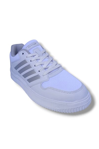 Best Of 074-25 Anorak Slash Anatomik Sneaker Beyaz Gümüş 36-40