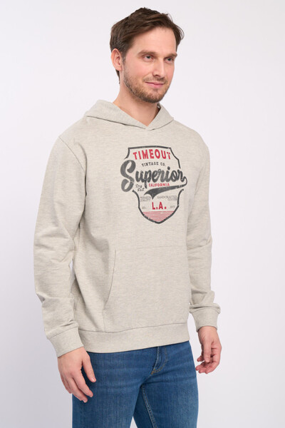 Timeout Men's sweatshirt with logo print