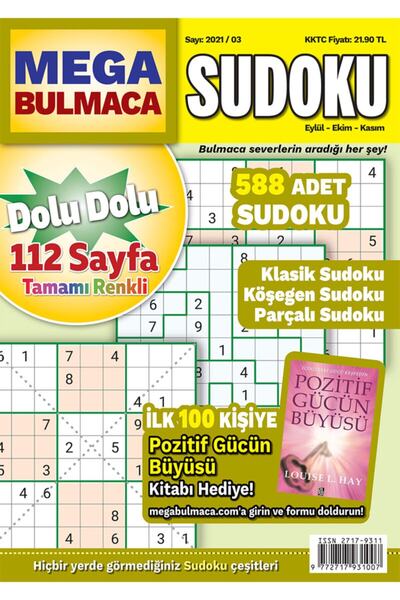 MEGA Sudoku Bulmaca 005