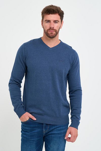 Lee Cooper Pulover barbat de culoare uniforma cu logo