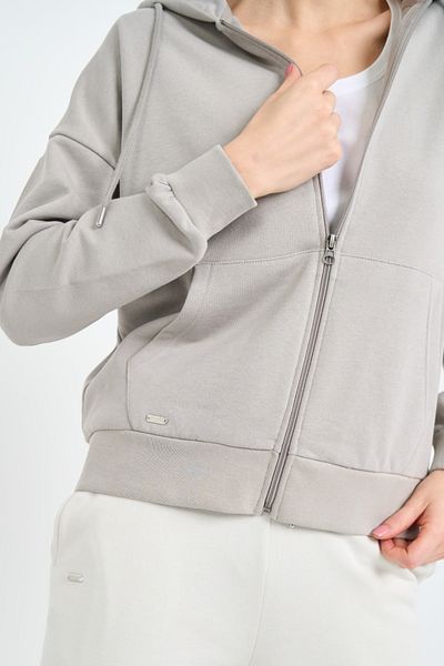 Kenvelo Hanorac dama de culoare uniforma cu gluga