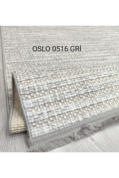 DECOSER HALI Decoser Oslo Koleksiyonu Dokuma Halı DH516 Gri