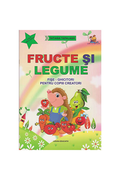 Lizuka Educativ Плодове и зеленчуци. Картички-пъзели за креативни деца - Татя...