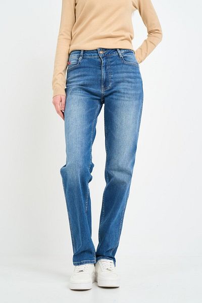 Lee Cooper Blugi dama straight cu aspect decolorat
