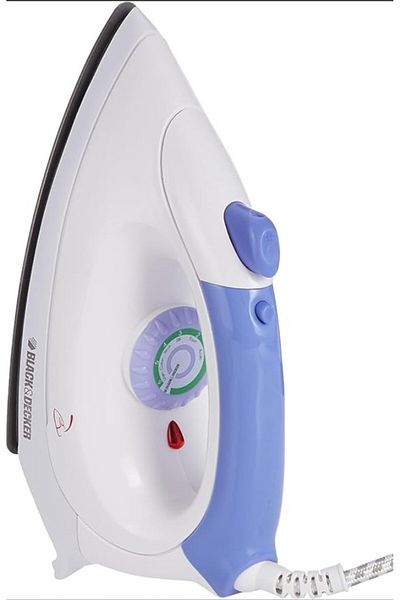 Black&Decker Dry Iron 1000W With Spray Function F150-B5 White/Blue