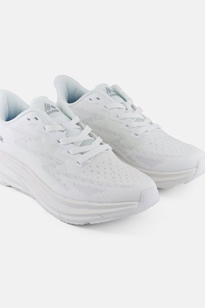 RBX Men Brand Logo Lace Up Training Shoes, White