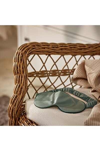 IKEA Stjärnanemon Eye Mask Grey-green – Soft, Comfortable Sleep Mask For Rest & Travel