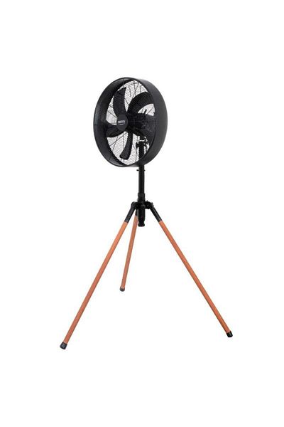 CAMRY Ventilator Camry CR 7329, 100W, 40 cm, 3 viteze, Telescopic, Negru/Maro