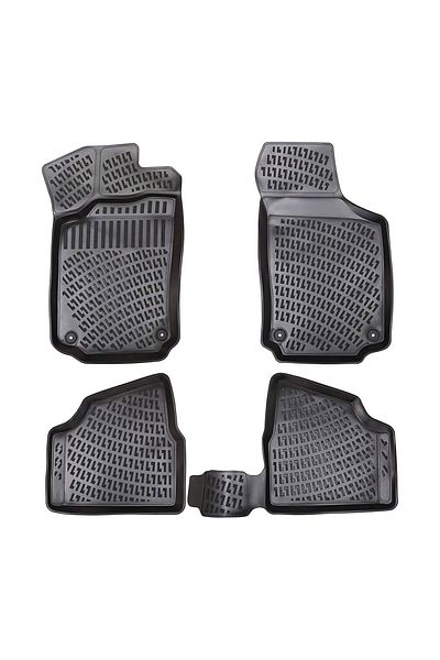 Umbrella Rubber Car Mats Set For Opel Corsa C 2000-2006