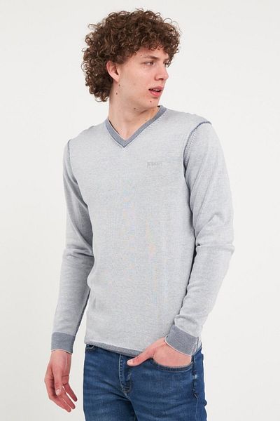 Lee Cooper Men's solid-color sweater