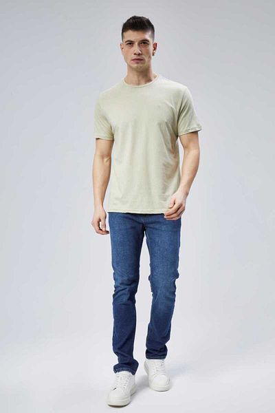 DOSXX Safe 1St Quality 100% Combed Cotton Men's T-Shirt Classic Fit 0 Neck Short Sleeve T-Shirt