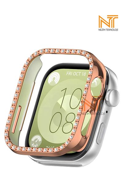 Nezih Case حافظة حماية متوافقة مع ساعة Huawei Watch Fit 3