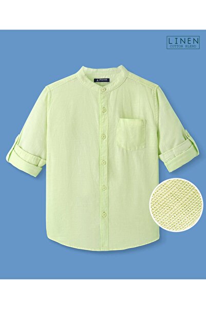 Pine kids Pine Kids Full Sleeves Solid Shirt - Lime