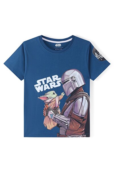 Pine Kids Lucas تي شيرت باين كيدز لوكاس من القطن المحبوك بأكمام نصفية ورسومات...