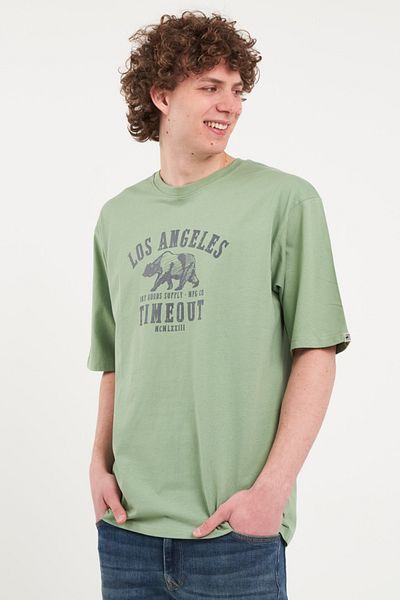 Timeout Tricou barbat cu imprimeu logo
