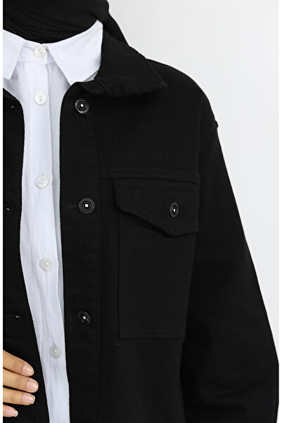 sefamerve Оверсайз кофта 2763-01 Чорна