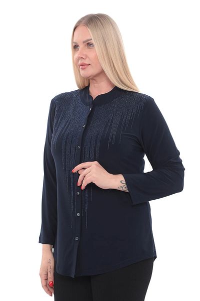 AfifeCOLLECTİON Cămașă de mamă Cămașă de nuntă cu mărgele brodate cu piatră