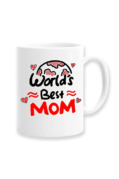 OEM Cană albă personalizată „Cea mai bună mamă din lume”, Inovatix®. 330 ml