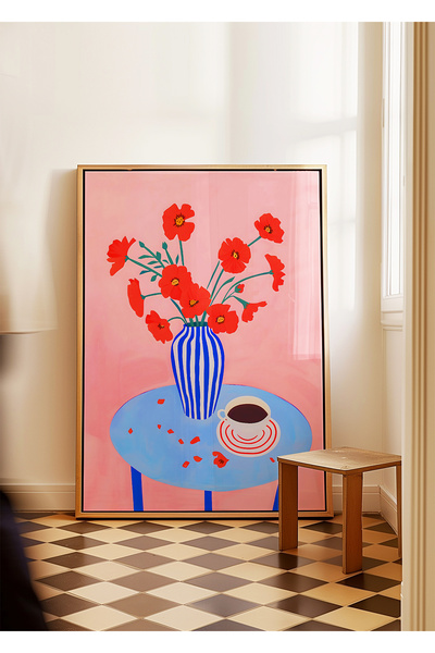ARTHOUSECOLLECTIVE Vintage leto - Dekorativni poster - Poster bez okvira u ra...
