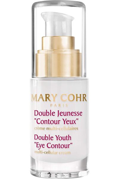 MARY COHR كريم دبل يوث متعدد الخلايا لمحيط العين | ينعم البشرة | يقلل التجاعيد |