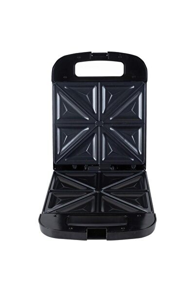 adler Sandwich-maker Adler AD 3055, 2000 W, 4 sandwich-uri, placi antiaderente, maner izolat termic