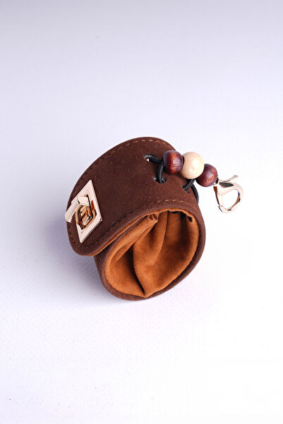 Bagoft Süet Mini Çanta Charmı - AirPods Kulaklık Kılıfı - Bozuk Para Cüzdanı ...