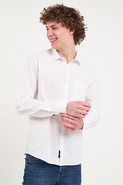 Kenvelo Men's shirt with patch pocket