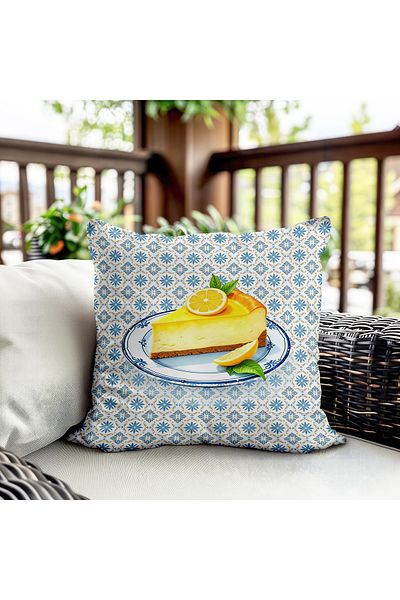 Evmila Husa de perna din catifea cu tema primavara 43x43 Cm Imprimare pe doua fete