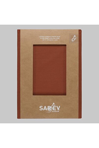 Sarev New Slow City 120X200 Fitted Sheet, .Salmon