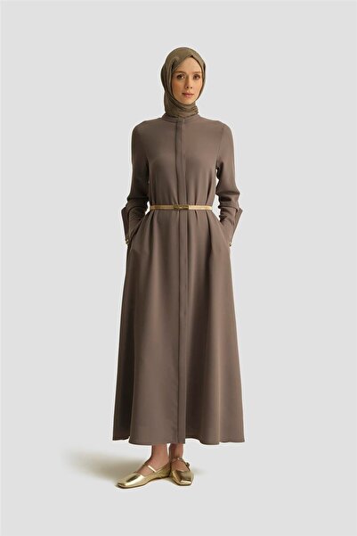 Armine Geniş Manşetli Pardesü 25y8206 Açık Haki