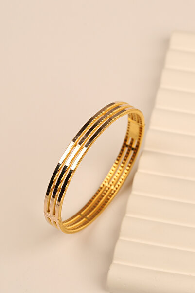 Çgk Çiğdem Gürel Kuyumculuk 22 Ayar Altın Ajda Yaldızlı Bilezik