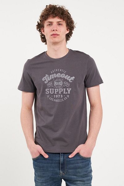 Timeout Tricou barbat cu imprimeu